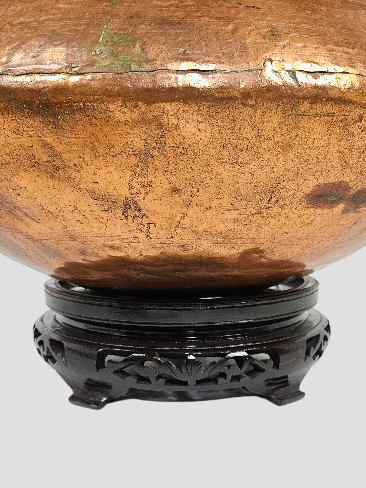 Late 19th Century Copper Indian Degchi Cooking Pot