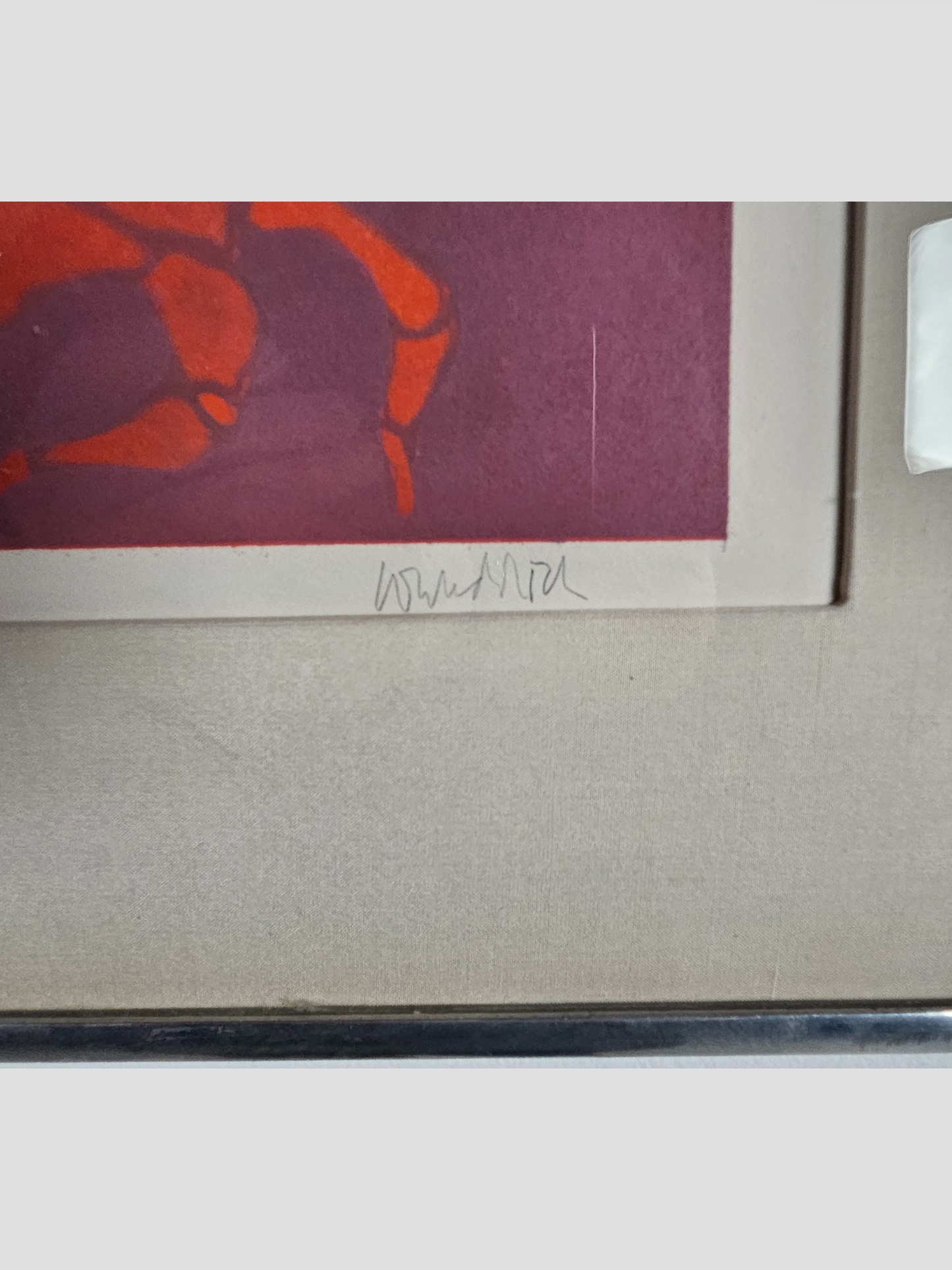 "Composition With Head and Crab" Original Lithograph, Paul Wunderlich, 38/60