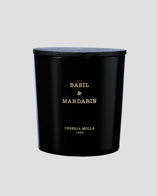 Cereria Molla Basil & Mandarin 3 Wick XL Candle 21 Oz