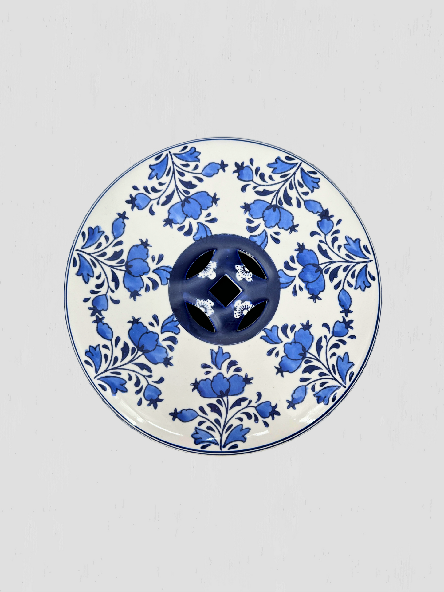Chinoiserie Ceramic Garden Stool