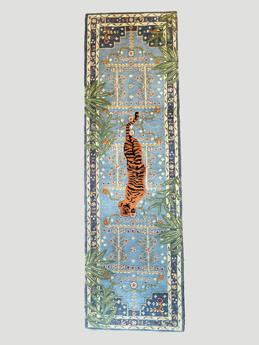 Tiger Rug - Wool Runner