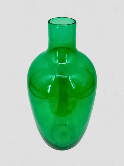 Bryson Green Glass Vase