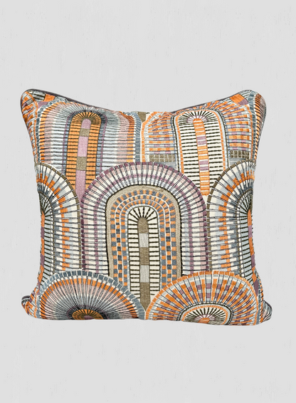 Modern Mosaic Pillow Pair