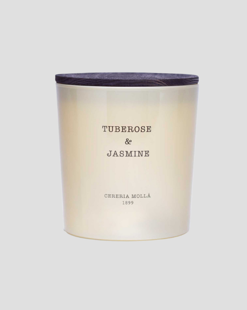 Cereria Molla Tuberose & Jasmine Classic Candle 8 OZ