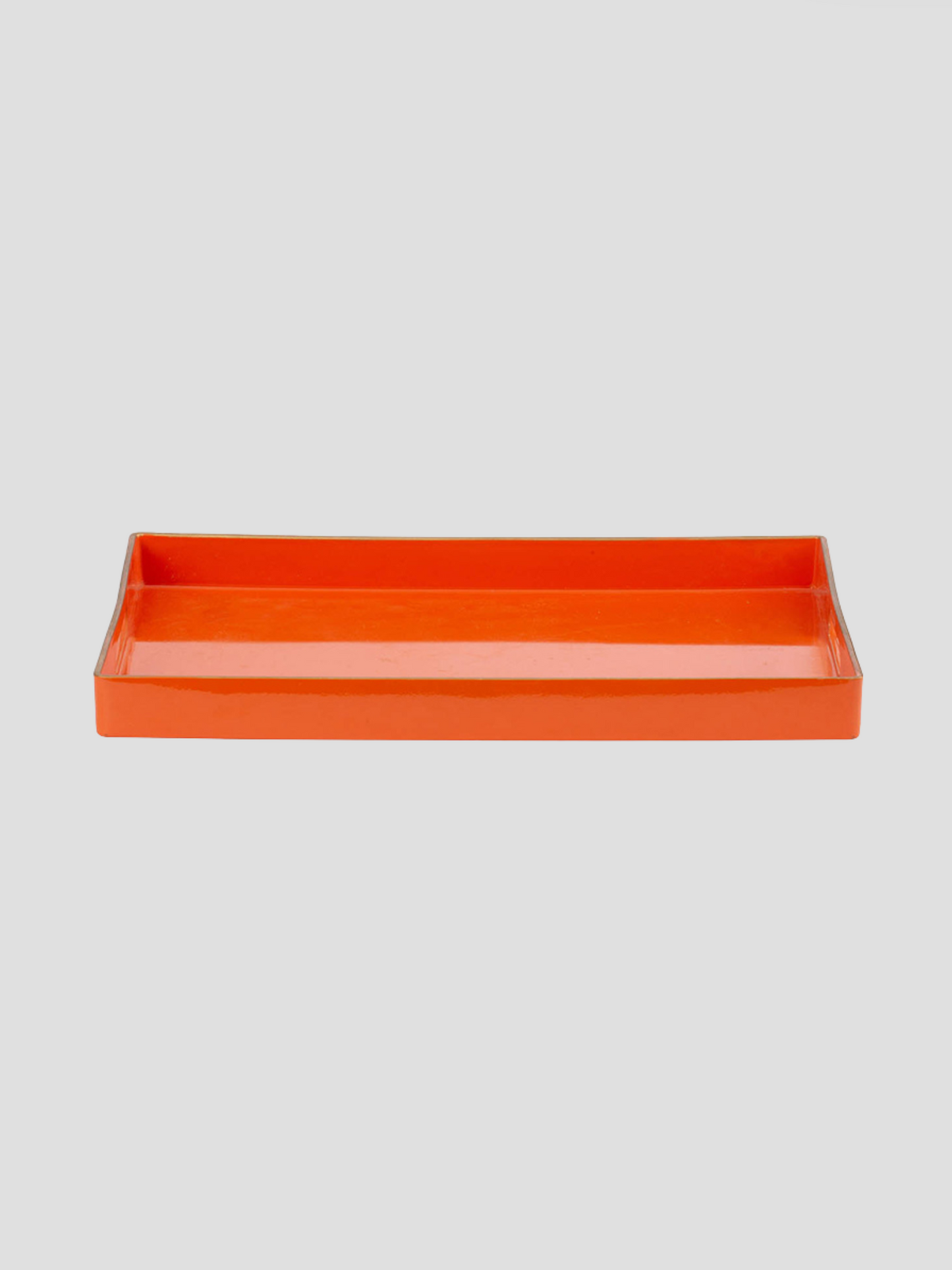 Orange Serving Tray