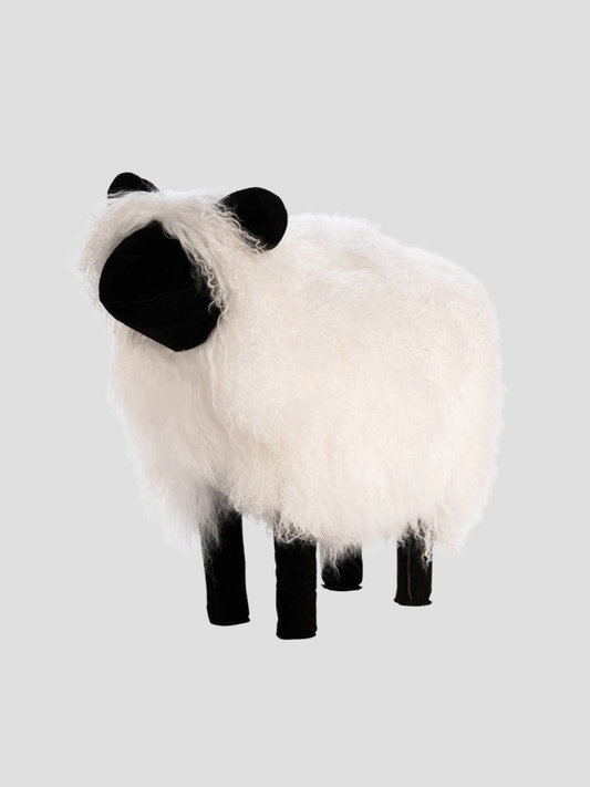 Tibetan White Sheepskin Sheep