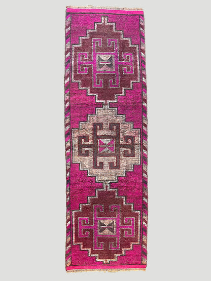 Hot Pink Turkish Wool Runner