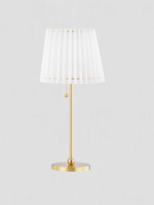 Demi Table Lamp Aged Brass