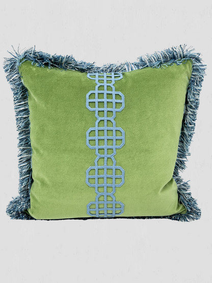 GP&J Baker Pillow Pair Nympheus Velvet