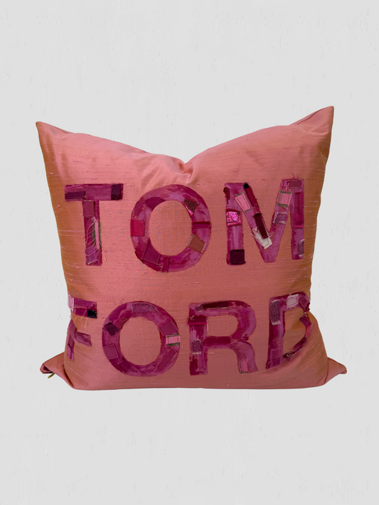 Tom Ford Pink Pillow