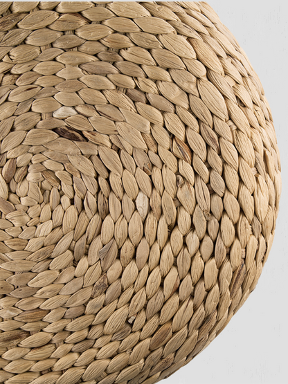 Woven Water Hyacinth Stool