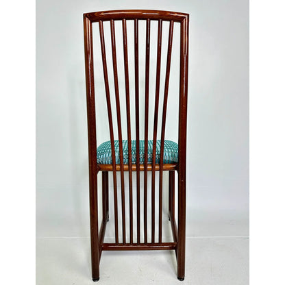 A. Sibau Vintage Italian Lacquer Dining Chairs - Set of 6