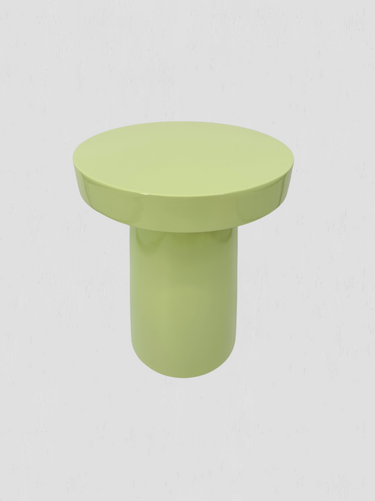 Light Green Concrete End Table