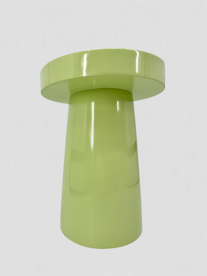 Small Porcini Green Round Table