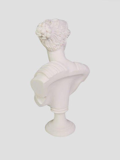 Handmade Artemis Cast Marble Bust