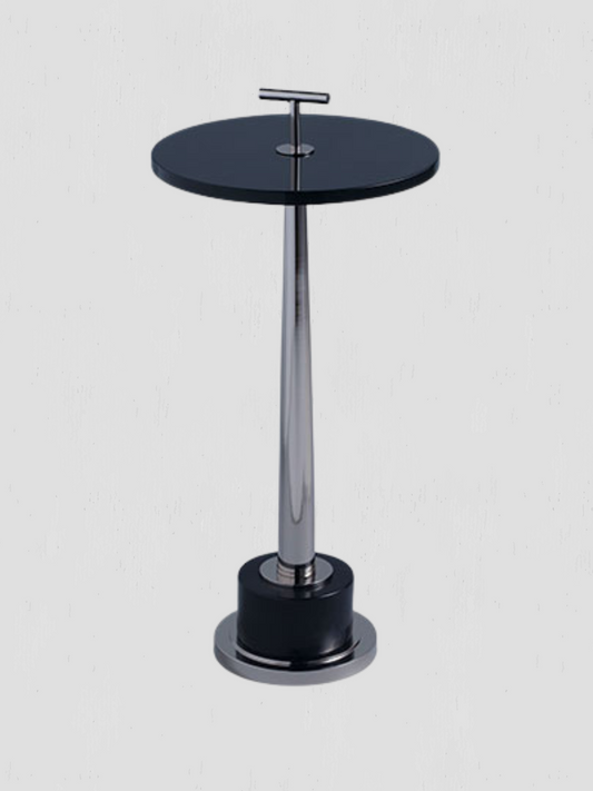 Toronto Nickel Accent Table